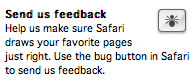 Safari Bug Button